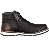 Rieker Herren Schn&uuml;rboot schwarz