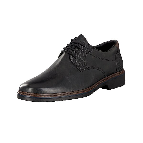 Rieker Herren Schn&uuml;rschuh schwarz