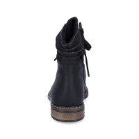 Rieker Damen Schn&uuml;rboot schwarz