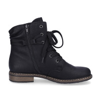 Rieker Damen Schn&uuml;rboot schwarz