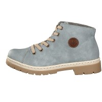 Rieker Damen Schnürboot blau