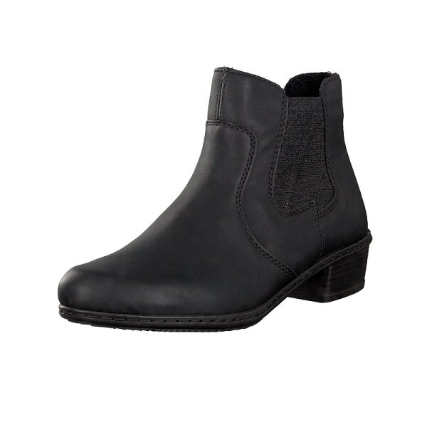 Rieker Damen Stiefelette schwarz