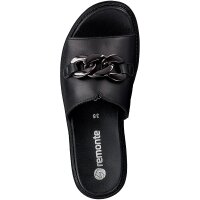 Remonte Damen Pantolette schwarz