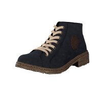 Rieker Damen Schnürboot blau