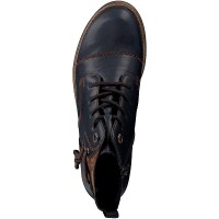 Rieker Damen Schn&uuml;rboot blau