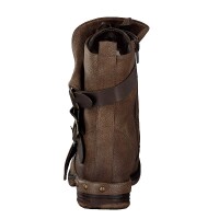 Rieker Damen Schn&uuml;rboot braun