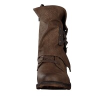 Rieker Damen Schn&uuml;rboot braun