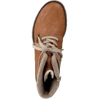 Rieker Damen Schn&uuml;rboot braun