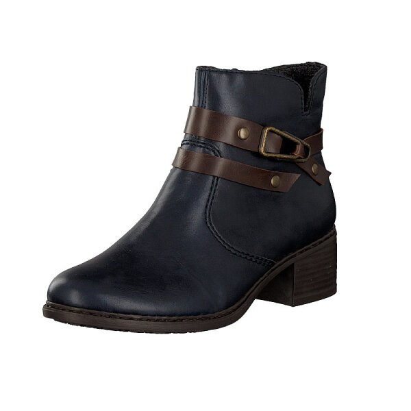 Rieker Damen Stiefelette blau