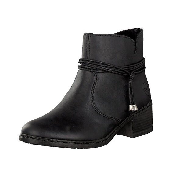 Rieker Damen Stiefelette schwarz
