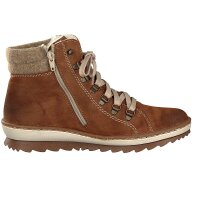 Rieker Damen Schn&uuml;rboot braun