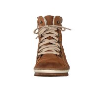 Rieker Damen Schn&uuml;rboot braun