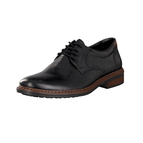 Rieker Herren Schn&uuml;rschuh schwarz