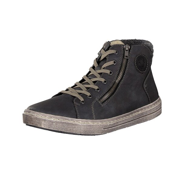 Rieker Herren Schn&uuml;rboot grau