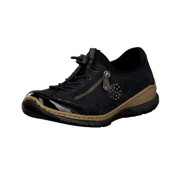 Rieker Damen Slipper blau