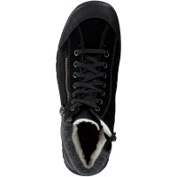 Rieker Damen Schn&uuml;rboot schwarz