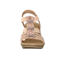 Rieker Damen Sandalette rosa