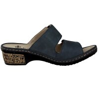 Rieker Damen Pantolette blau