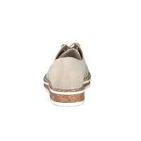 Rieker Damen Schn&uuml;rschuh beige