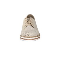 Rieker Damen Schn&uuml;rschuh beige