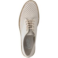 Rieker Damen Schn&uuml;rschuh beige