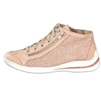 Rieker Damen Schnürboot rosa