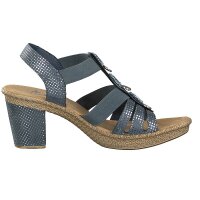 Rieker Damen Sandalette blau