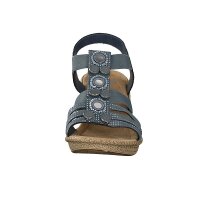 Rieker Damen Sandalette blau