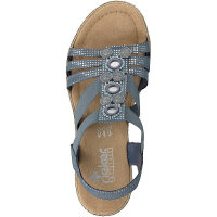 Rieker Damen Sandalette blau