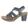 Rieker Damen Sandalette blau