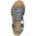 Rieker Damen Sandalette blau