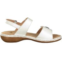 Rieker Damen Sandale wei&szlig;