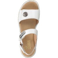 Rieker Damen Sandale wei&szlig;