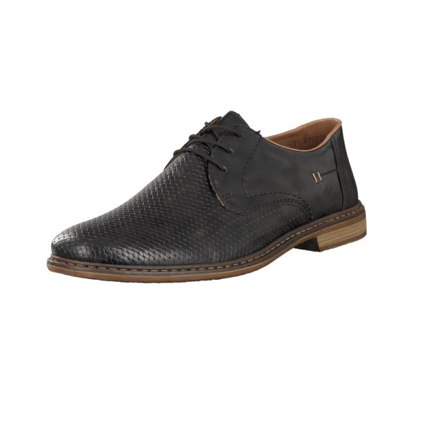 Rieker Herren Schn&uuml;rschuh schwarz
