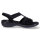 Rieker Damen Sandale schwarz