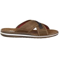 Rieker Herren Pantolette braun