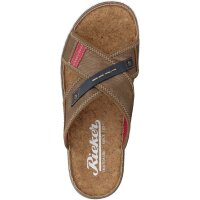 Rieker Herren Pantolette braun