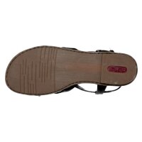 Rieker Damen Sandale schwarz