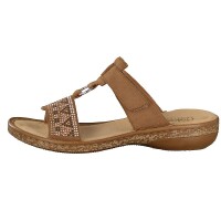 Rieker Damen Pantolette braun