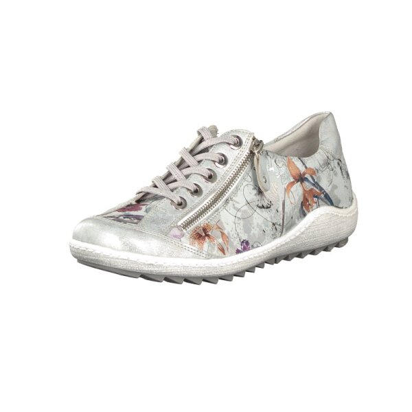 Remonte Damen Schn&uuml;rschuh metallic