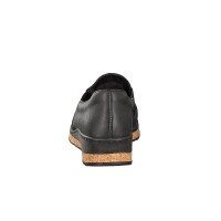 Rieker Damen Slipper schwarz