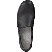Rieker Damen Slipper schwarz