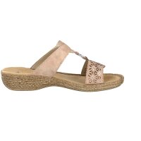 Rieker Damen Pantolette rosa