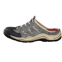 Rieker Damen Pantolette blau