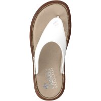Rieker Damen Pantolette wei&szlig;