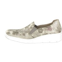 Rieker Damen Slipper grau