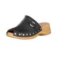 Rieker Damen Clog schwarz