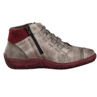 Remonte Damen Schn&uuml;rboot grau