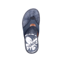 Rieker Herren Pantolette blau
