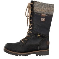 Remonte Damen Stiefel schwarz